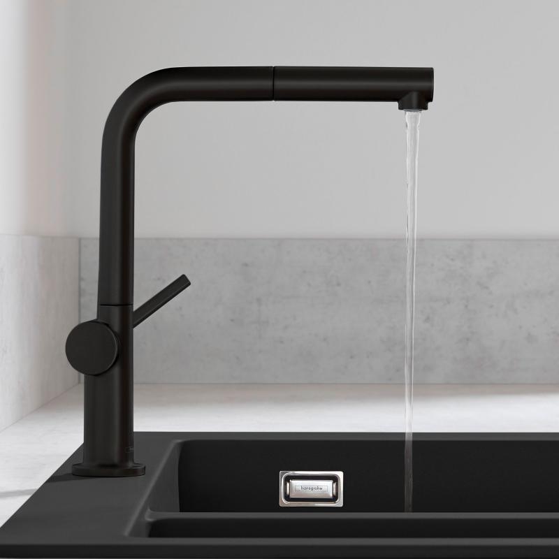 Kuhinjska armatura 72808670 Hansgrohe Talis M54 vrtljiva izvlečna kuhinjska armatura | KOPALNICA-ONLINE.SI