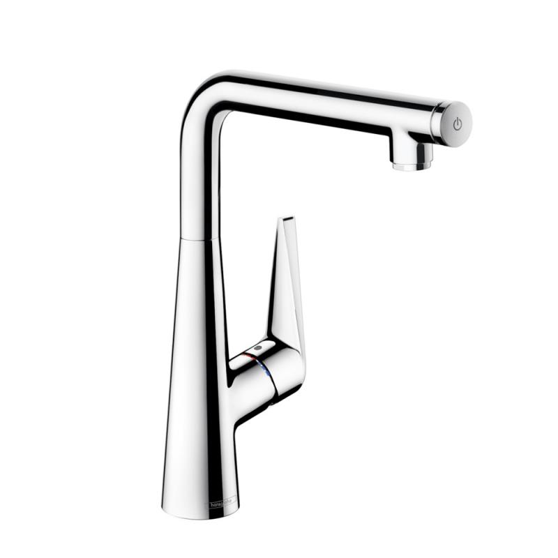 Kuhinjska armatura 72820000 Hansgrohe Talis Select M51 vrtljiva kuhinjska armatura z gumbom | KOPALNICA-ONLINE.SI