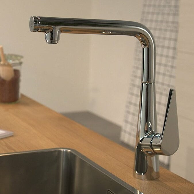 Kuhinjska armatura 72820000 Hansgrohe Talis Select M51 vrtljiva kuhinjska armatura z gumbom | KOPALNICA-ONLINE.SI