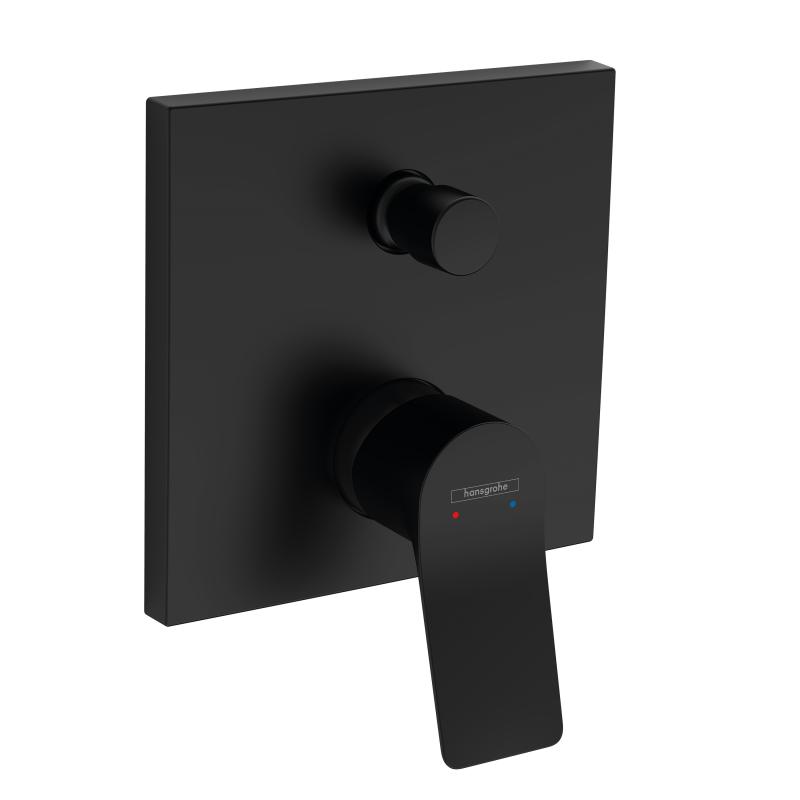 Armature 75415670 Hansgrohe Vivenis pokrivna plošča črna | KOPALNICA-ONLINE.SI