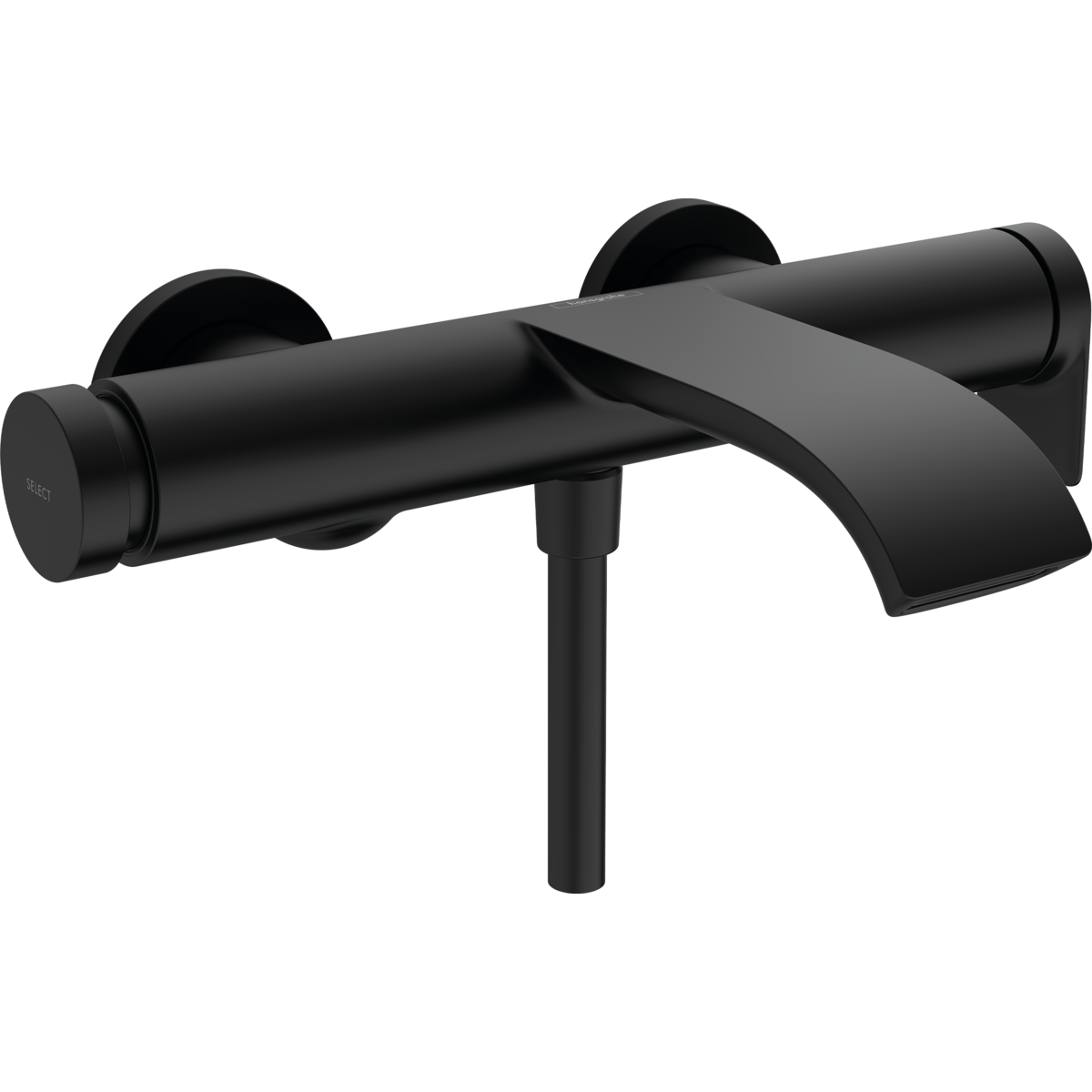 Armature 75420670 Hansgrohe Vivenis stenska armatura za kad črna | KOPALNICA-ONLINE.SI