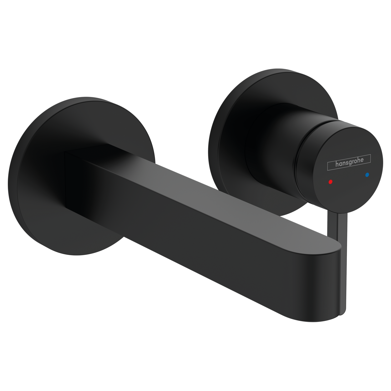 Armature 76051670 Hansgrohe Finoris podometna armatura za umivalnik črna | KOPALNICA-ONLINE.SI