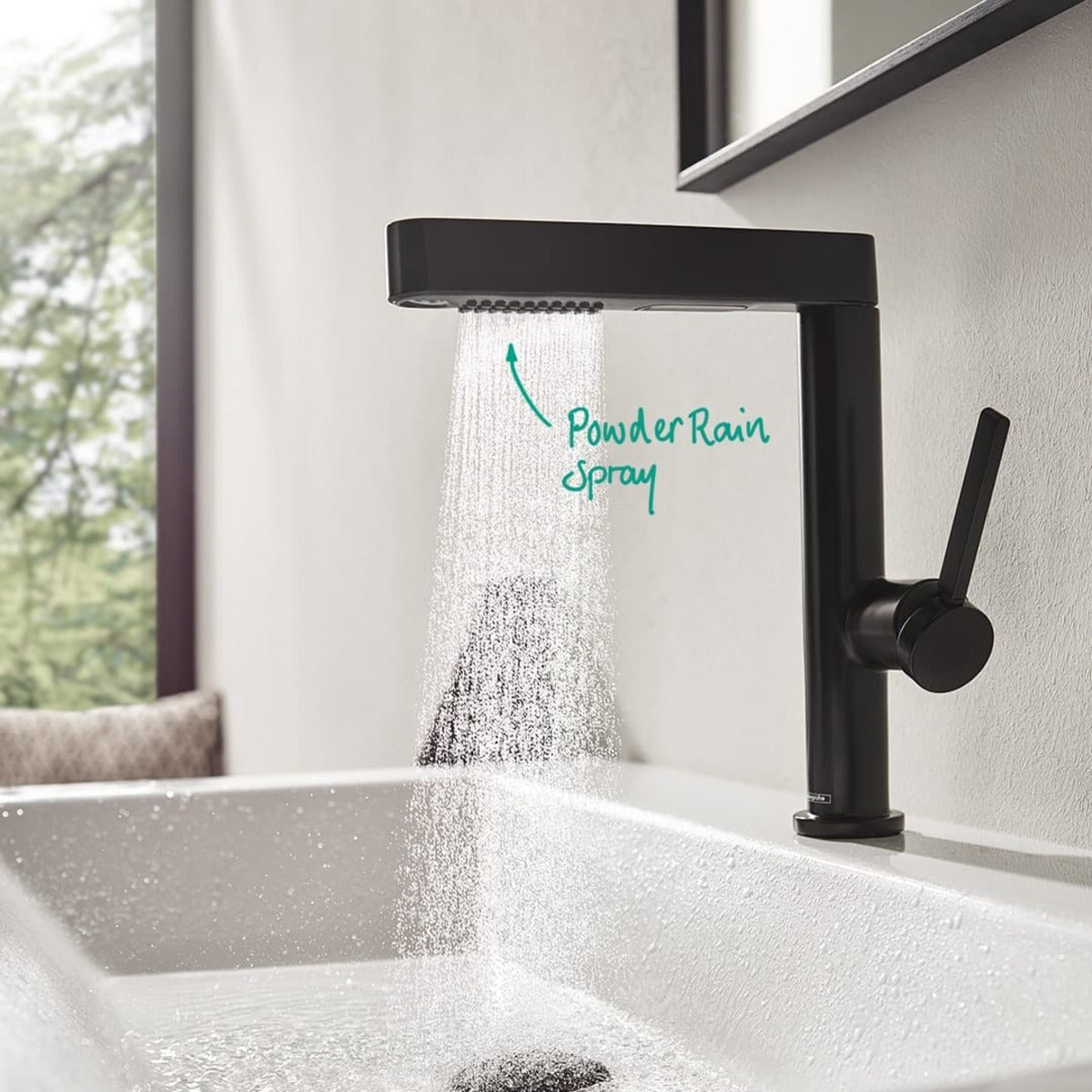 Armature 76063000 Hansgrohe Finoris Click-Clack visoka izvlečna armatura za umivalnik | KOPALNICA-ONLINE.SI