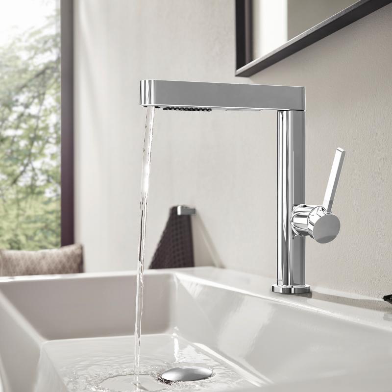 Armature 76063000 Hansgrohe Finoris Click-Clack visoka izvlečna armatura za umivalnik | KOPALNICA-ONLINE.SI