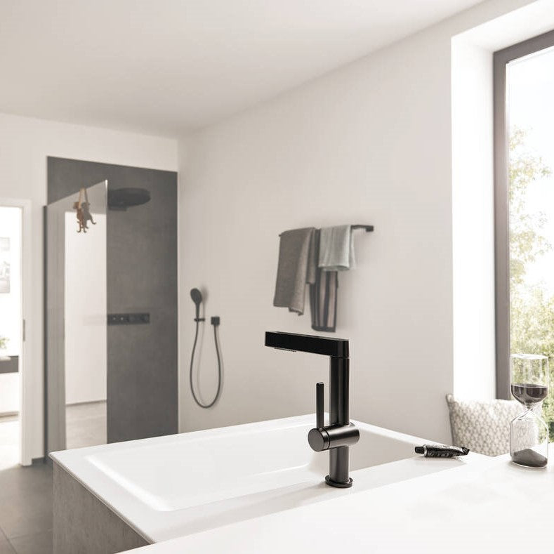 Armature 76063670 Hansgrohe Finoris Click-Clack visoka izvlečna armatura za umivalnik | KOPALNICA-ONLINE.SI