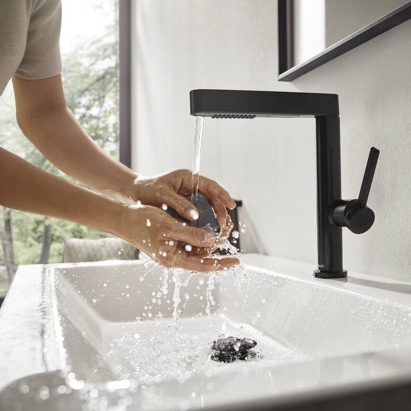 Armature 76063670 Hansgrohe Finoris Click-Clack visoka izvlečna armatura za umivalnik | KOPALNICA-ONLINE.SI