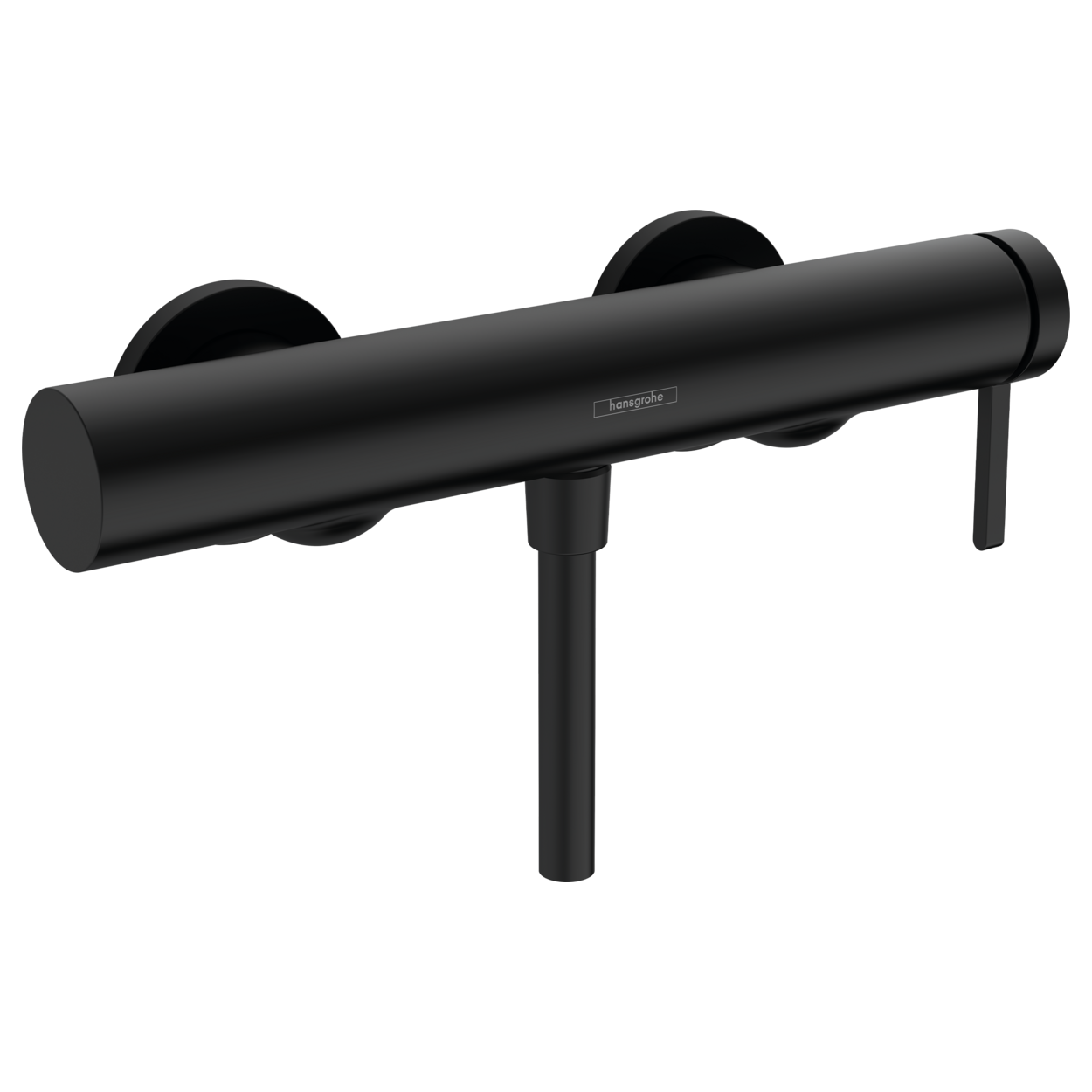 Armature 76620670 Hansgrohe Finoris stenska armatura za tuš črna | KOPALNICA-ONLINE.SI