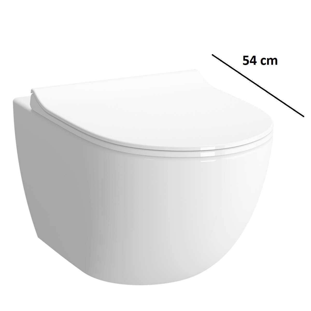 WC školjke 7848-003-6147 Vitra Sento SmoothFlush viseča brezrobna WC školjka z WC desko s počasnim zapiranjem | KOPALNICA-ONLINE.SI