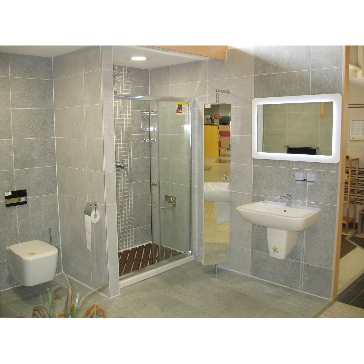 Tuš kadi 8.5472.3.000.000.3 JIKA 120 x 80 cm pravokotna keramična tuš kad | KOPALNICA-ONLINE.SI