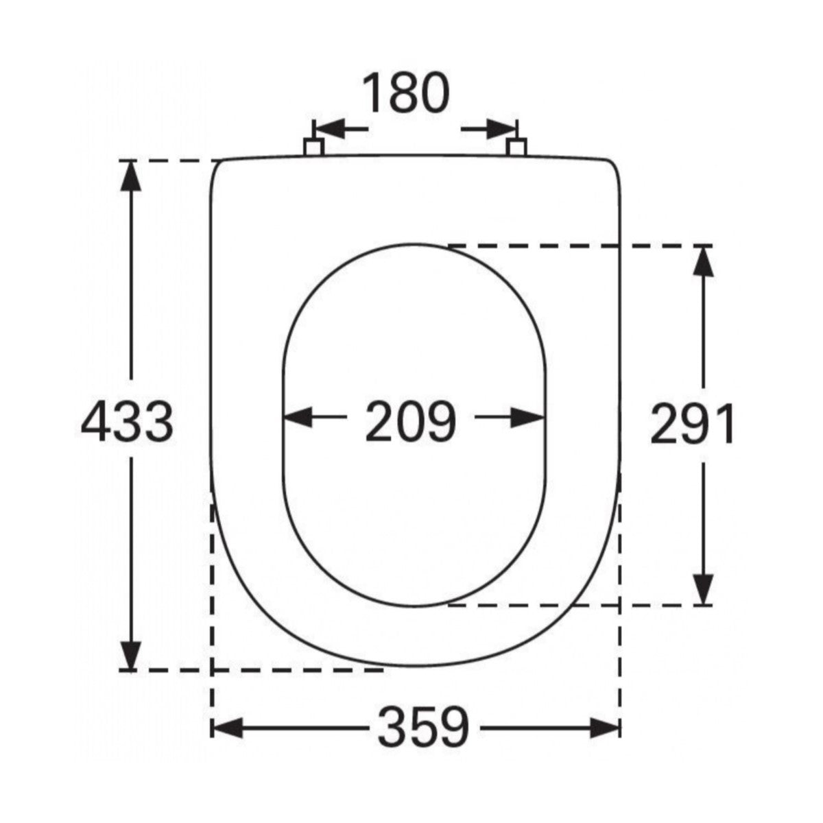 — 98M9C101 Villeroy & Boch Architectura WC deska s počasnim zapiranjem "Soft Close" | KOPALNICA-ONLINE.SI