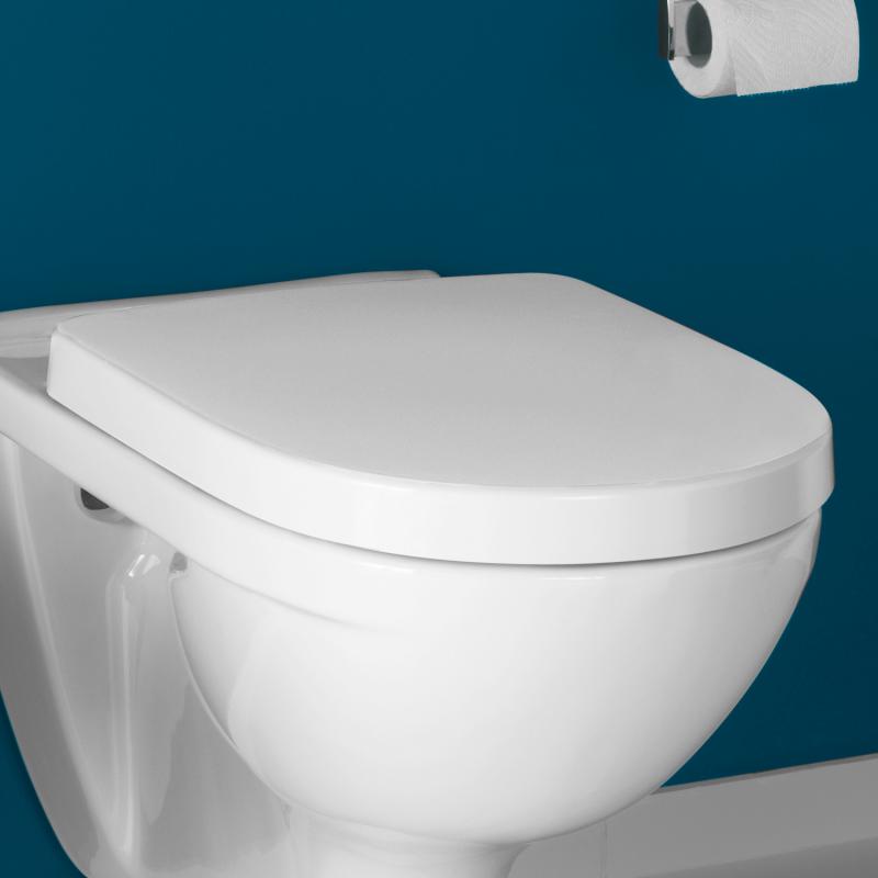 — 9M38S101 Villeroy & Boch O.Novo WC deska s počasnim zapiranjem "Soft Close" | KOPALNICA-ONLINE.SI