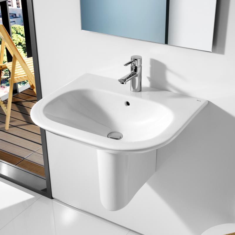 Umivalniki A327642000 Roca Nexo 55 x 44 cm keramični umivalnik z odprtino za armaturo | KOPALNICA-ONLINE.SI