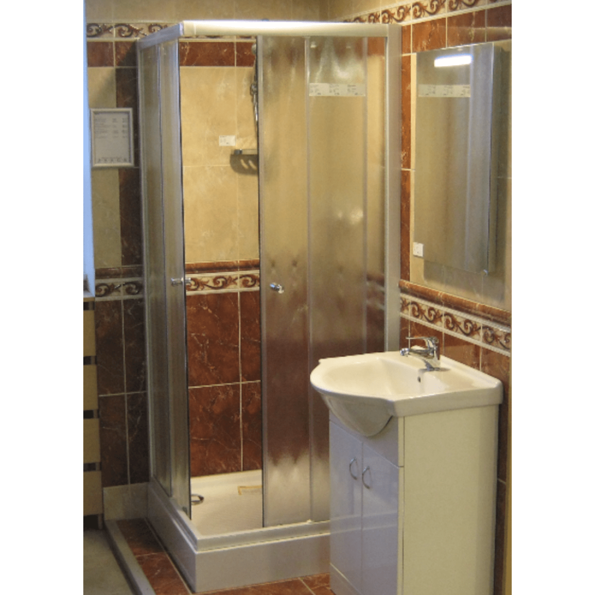 Tuš kadi ABSNEW80Q Multi Abs 80 x 80 cm kvadratna tuš kad iz sanitarnega akrila | KOPALNICA-ONLINE.SI