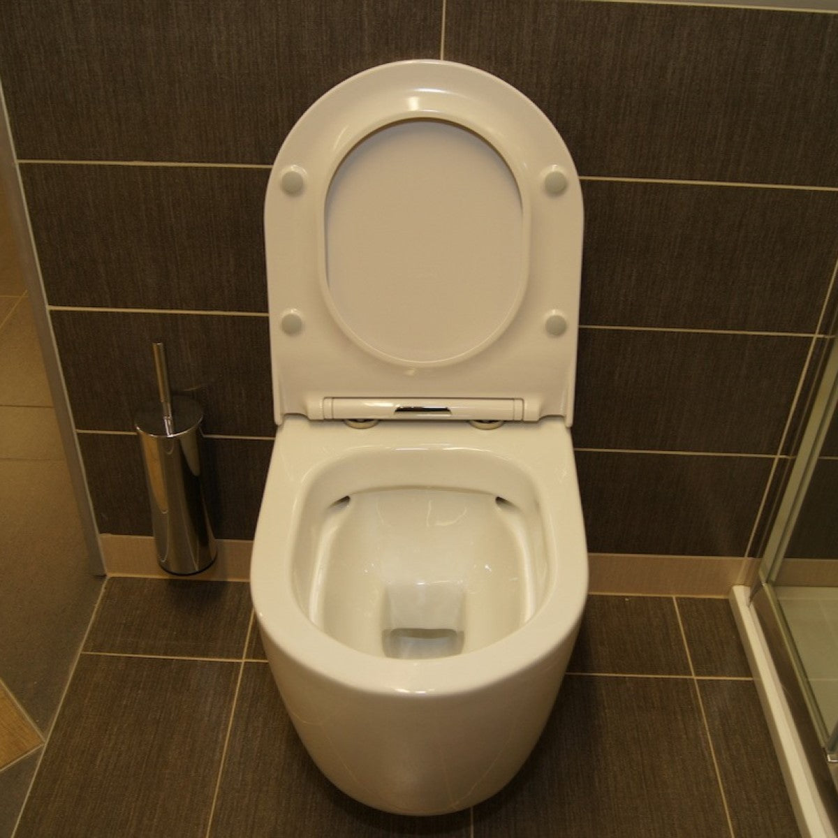 WC školjke AL010 Glacera Alfa viseča brezrobna WC školjka bela | KOPALNICA-ONLINE.SI