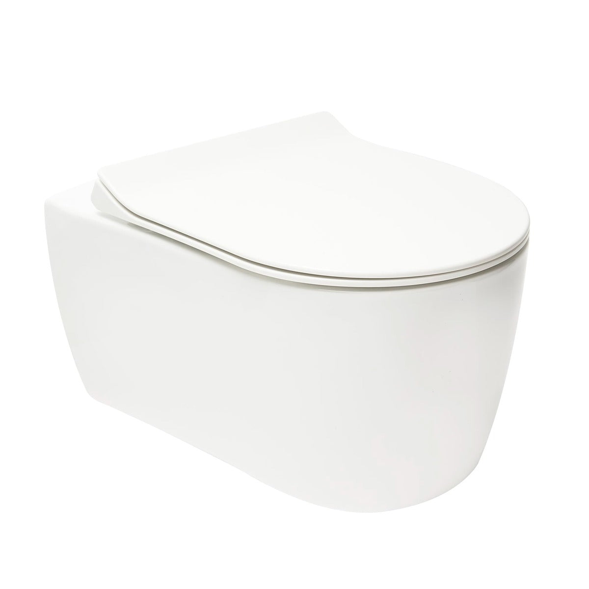 WC školjke AL010 Glacera Alfa viseča brezrobna WC školjka bela | KOPALNICA-ONLINE.SI