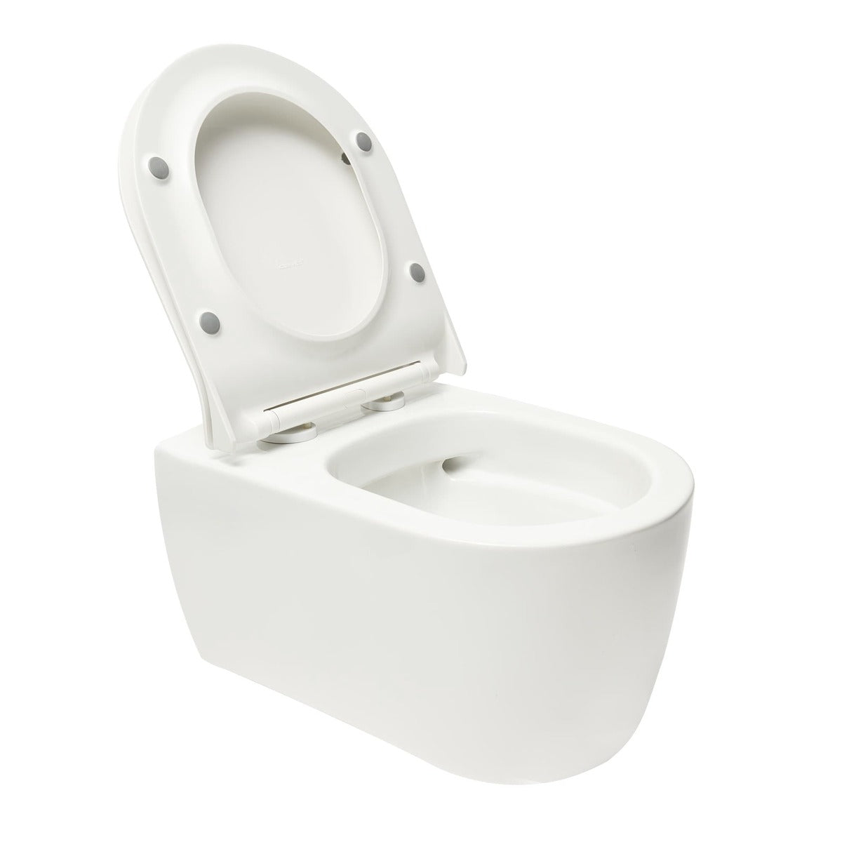 WC školjke AL010 Glacera Alfa viseča brezrobna WC školjka bela | KOPALNICA-ONLINE.SI