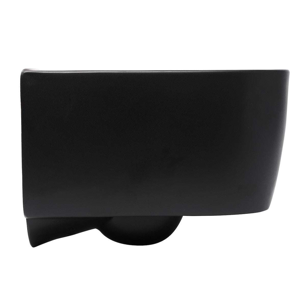 WC školjke AL010BL Glacera Alfa viseča brezrobna WC školjka črna z mat zaključkom | KOPALNICA-ONLINE.SI