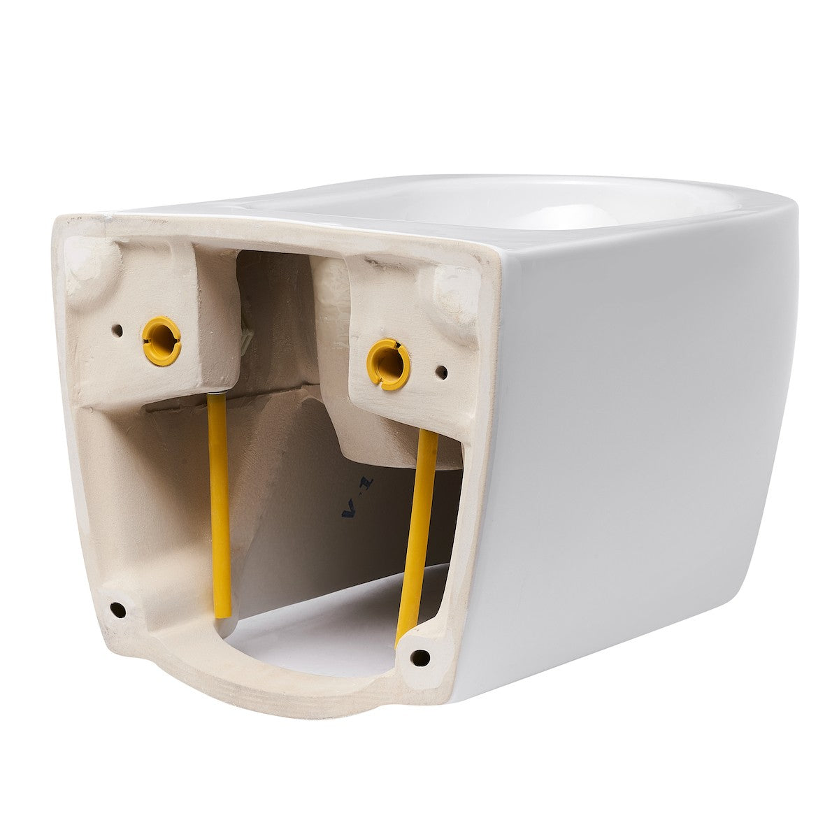 Bideji AL020 Glacera Alfa viseči bide okrogli | KOPALNICA-ONLINE.SI