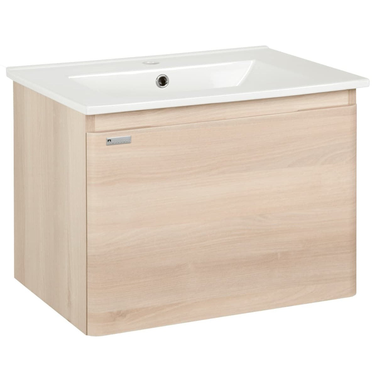 Kopalniško pohištvo ANCONA260DV Naturel Ancona 60 x 46 cm umivalnik z omarico | KOPALNICA-ONLINE.SI