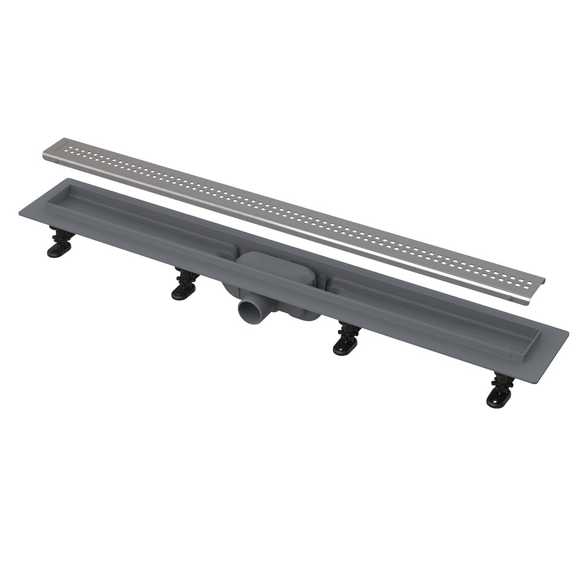 Tuš kanalete APZ9-550M Alcaplast 55 cm tuš kanaleta s plastičnim okvirjem | KOPALNICA-ONLINE.SI