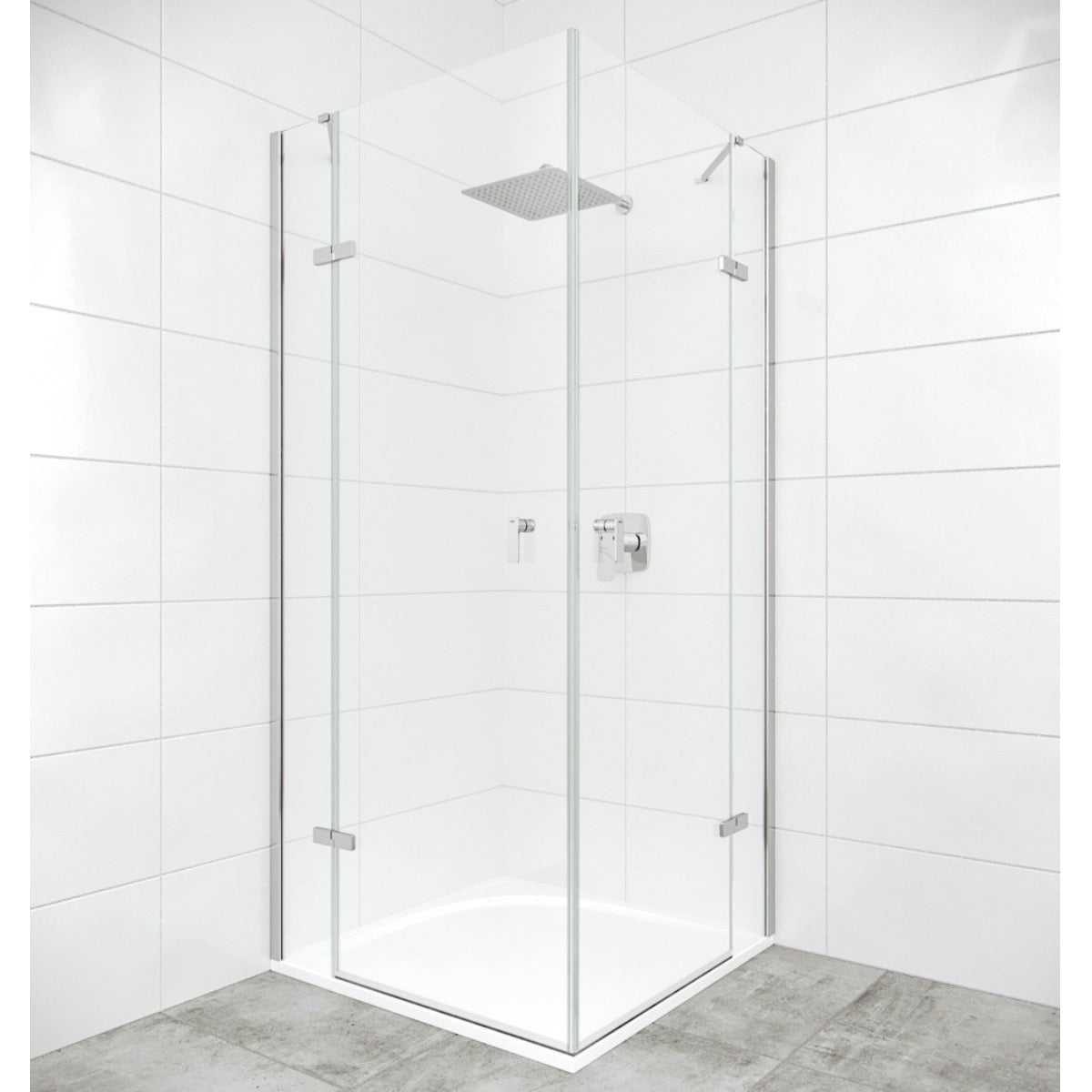 Tuš vrata AS0102.069.322 Hüppe Strike New 80 cm desna izvedba tuš vrata | KOPALNICA-ONLINE.SI