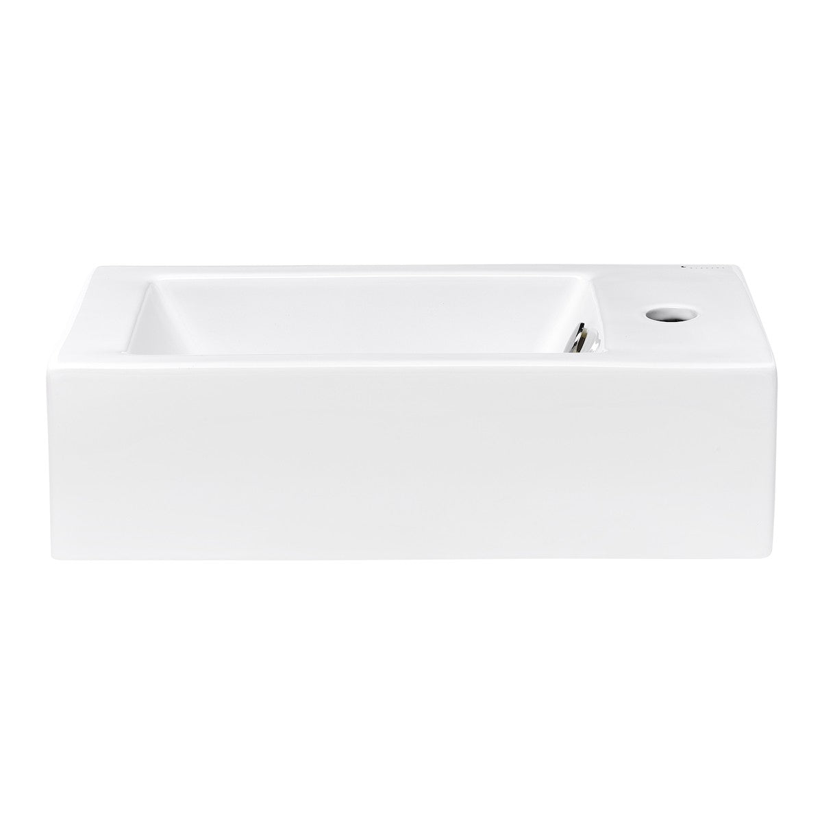 Umivalniki BG5025P desna izvedba Glacera Bigio 50 x 25 cm stenski keramični umivalnik z odprtino za armaturo | KOPALNICA-ONLINE.SI