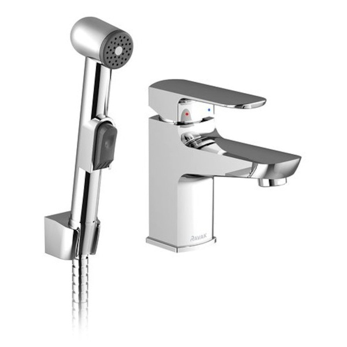 X070076 Ravak armatura za umivalnik s higijenskim tuš setom