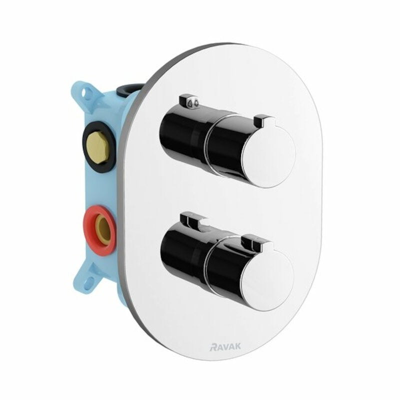 X070075 Ravak Chrome termostatska pokrivna plošča