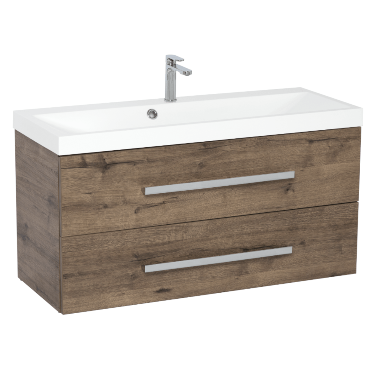 Umivalniki CU10050 Naturel Cube Way 100 x 40 cm vgradni umivalnik iz litega marmorja z odprtino za armaturo | KOPALNICA-ONLINE.SI