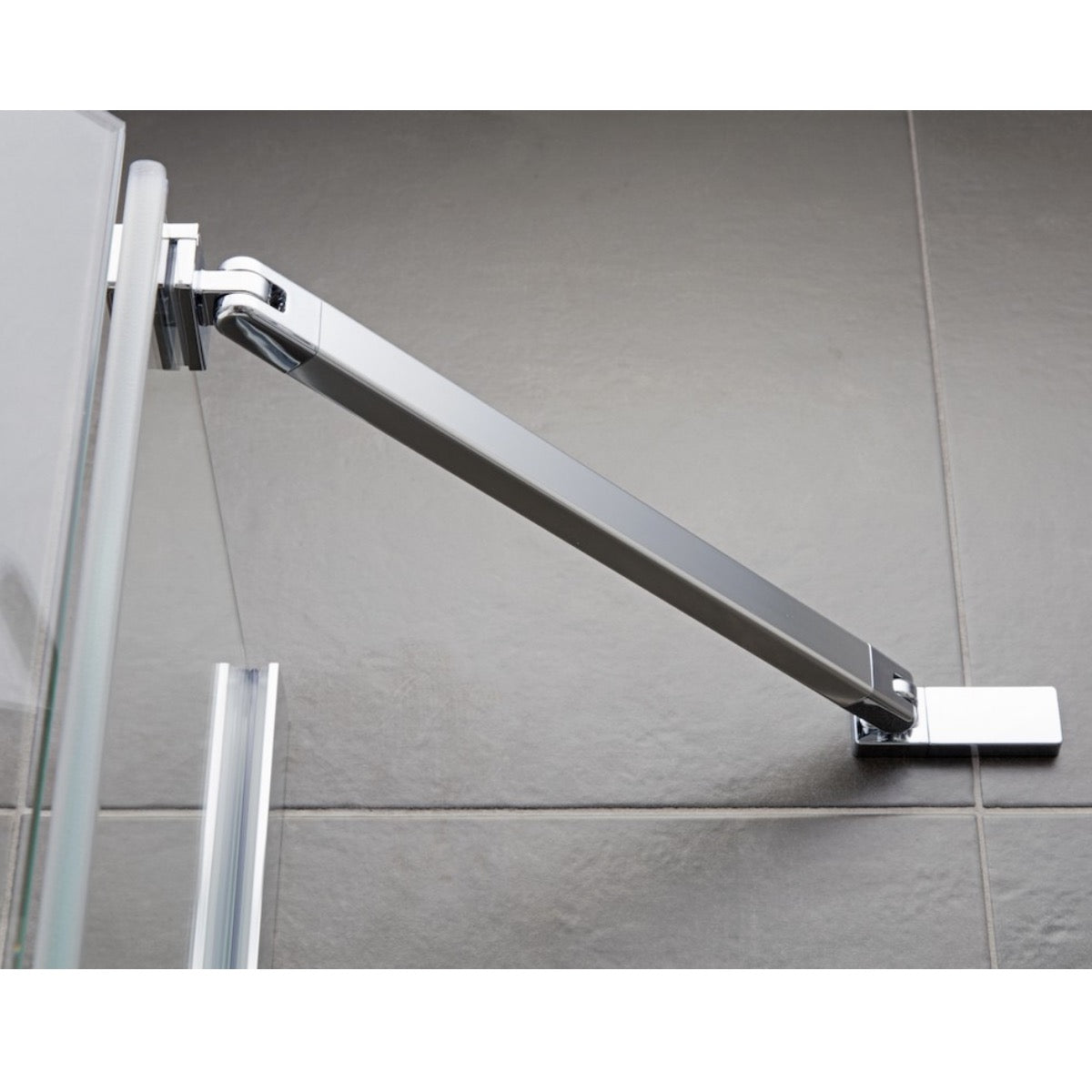 SIKOKHS90TCRSET Hüppe Strike New 90 x 90 polkrožna tuš kabina