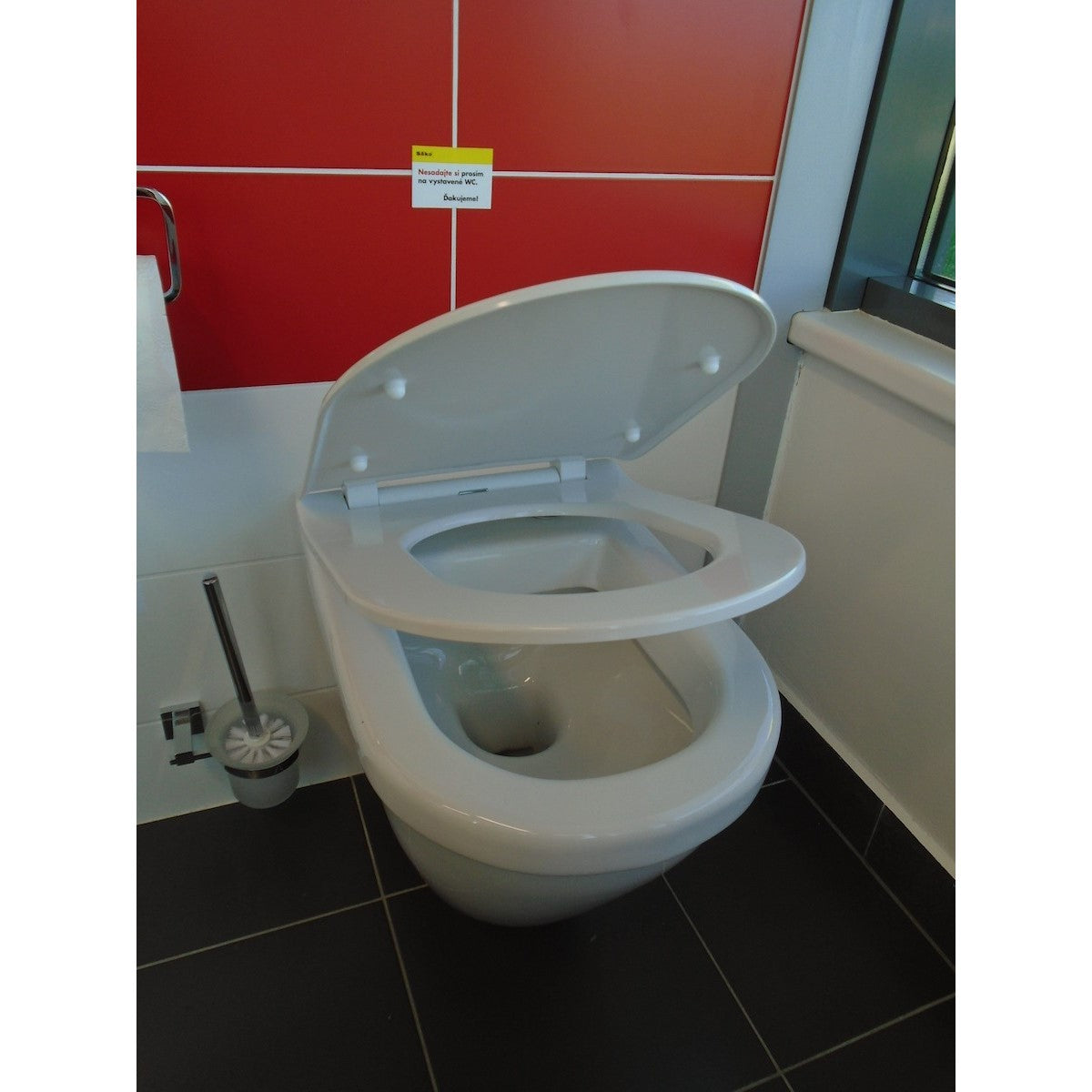 EASYSLIM44 Glacera tanka WC deska - Soft Close, Quick Release