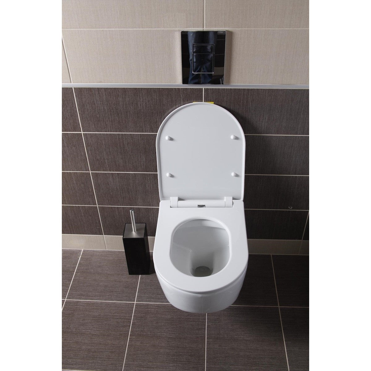 EASYSLIM44 Glacera tanka WC deska - Soft Close, Quick Release