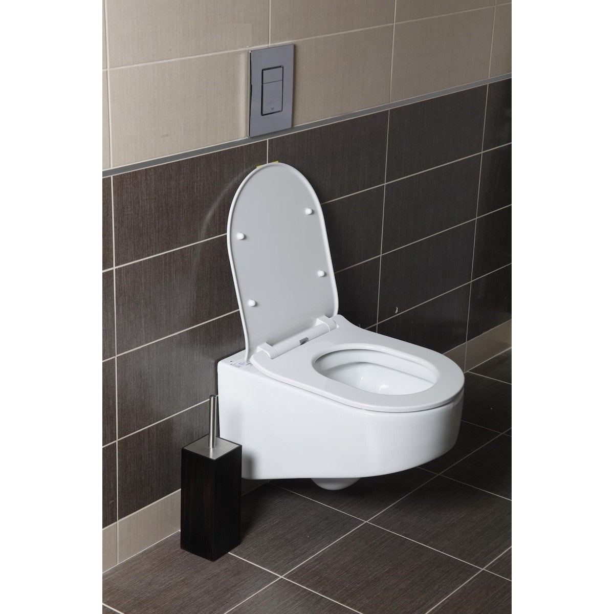 EASYSLIM44 Glacera tanka WC deska s počasnim zapiranjem "Soft Close" & "Easy Lock"