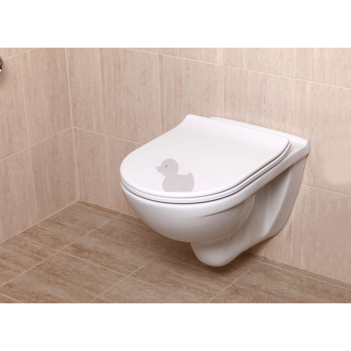 EASYSLIM44 Glacera tanka WC deska - Soft Close, Quick Release