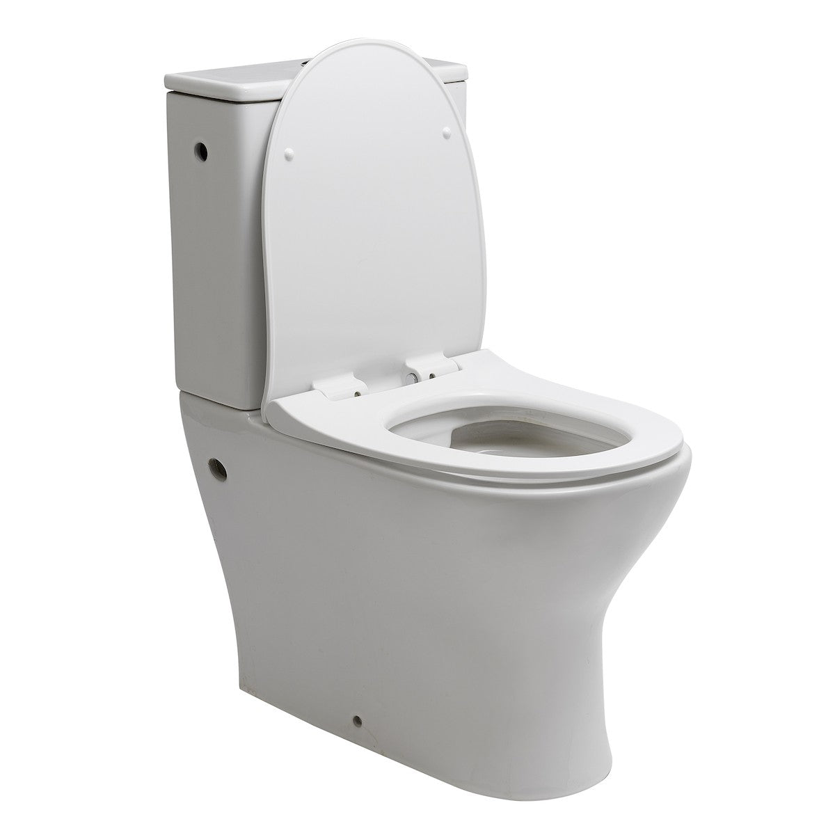 EUR990 Multi Eur talna brezrobna WC školjka monoblok z WC desko s počasnim zapiranjem