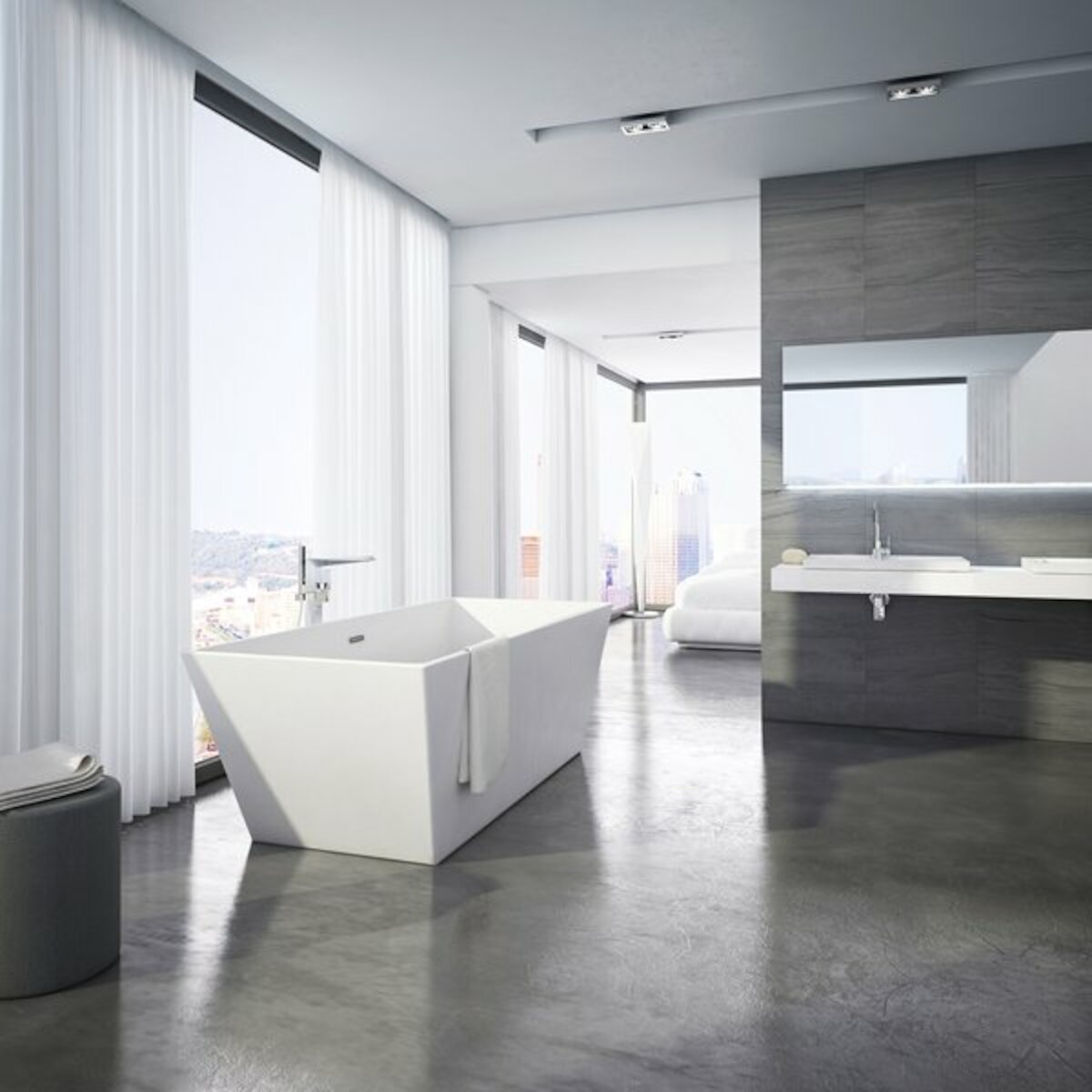 FM081.00 Ravak Freedom samostoječa armatura za kad s tuš setom