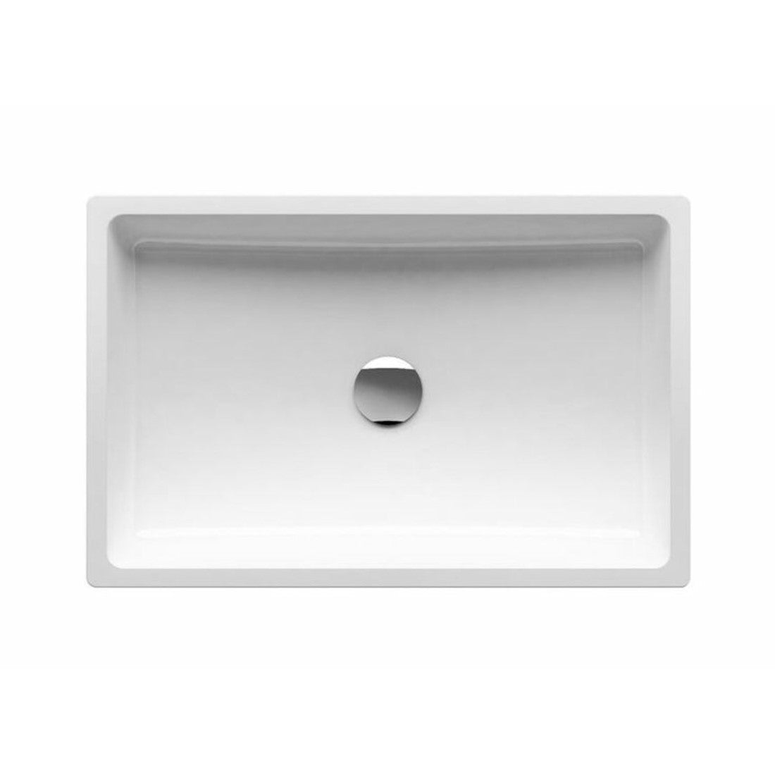 FORUM0150 Ravak Formy 50 x 39 cm pravokotni nadpultni umivalnik iz litega marmorja