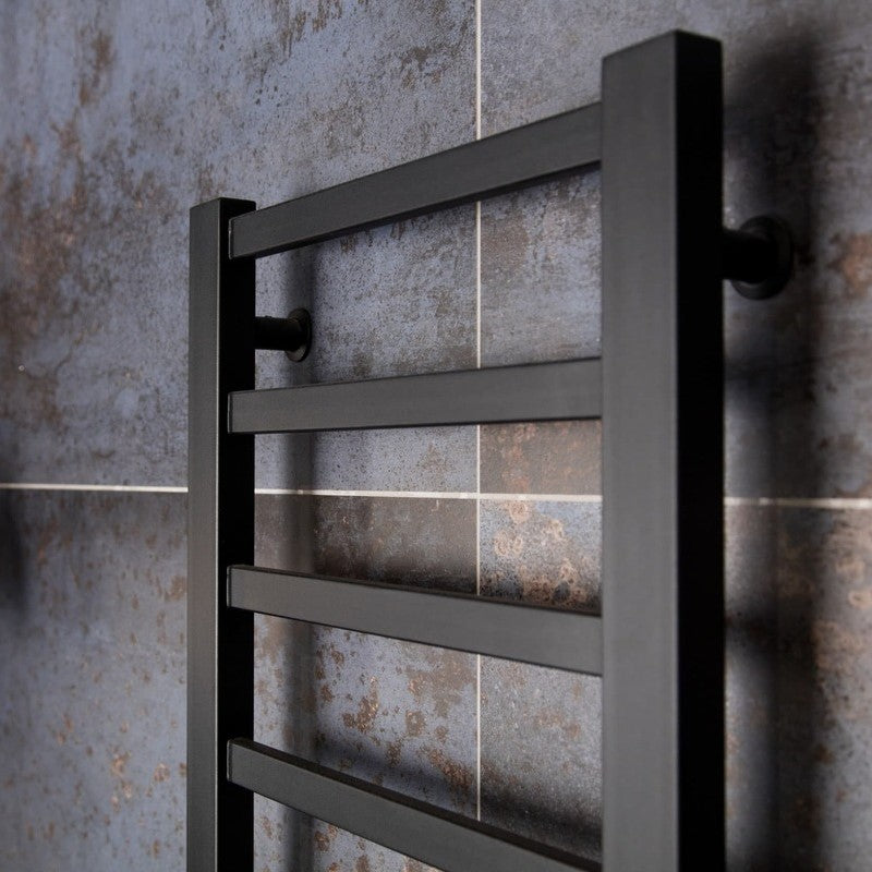 G35001280BL P.M.H. Galeon 128 cm x 50 cm črni kopalniški radiator univerzalni