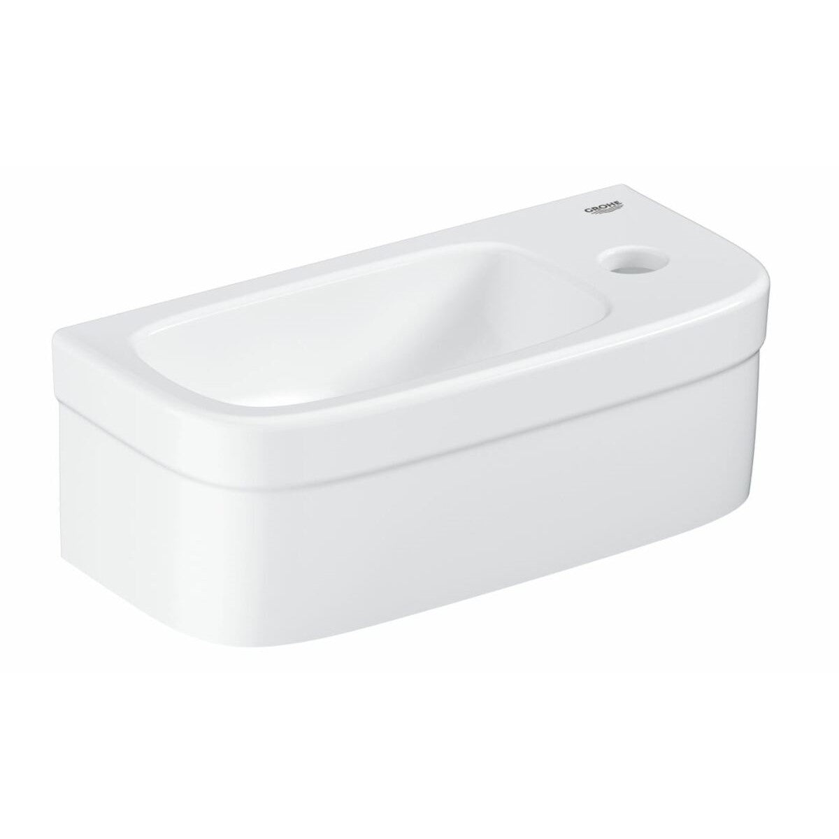 Umivalniki 39327000 Grohe Euro Ceramic 37 x 18 cm desna izvedba keramični umivalnik z odprtino za armaturo | KOPALNICA-ONLINE.SI