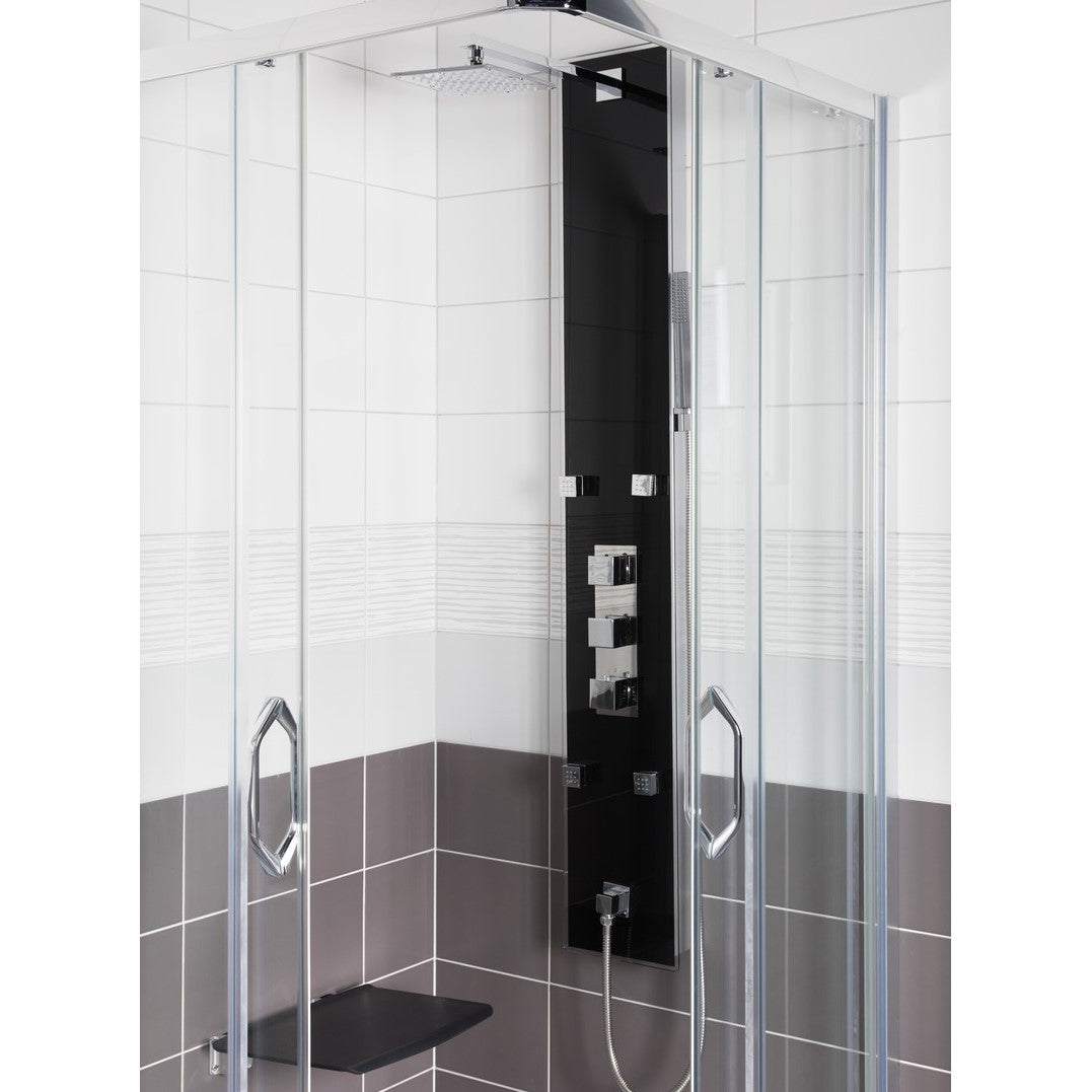 GLASHOWERC Anima Glass masažni termostatski tuš panel