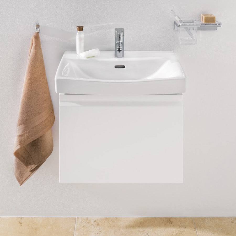 H8109550001041 Laufen Pro Nordic 56 x 42 cm pravokotni vgradni keramični umivalnik z odprtino za armaturo