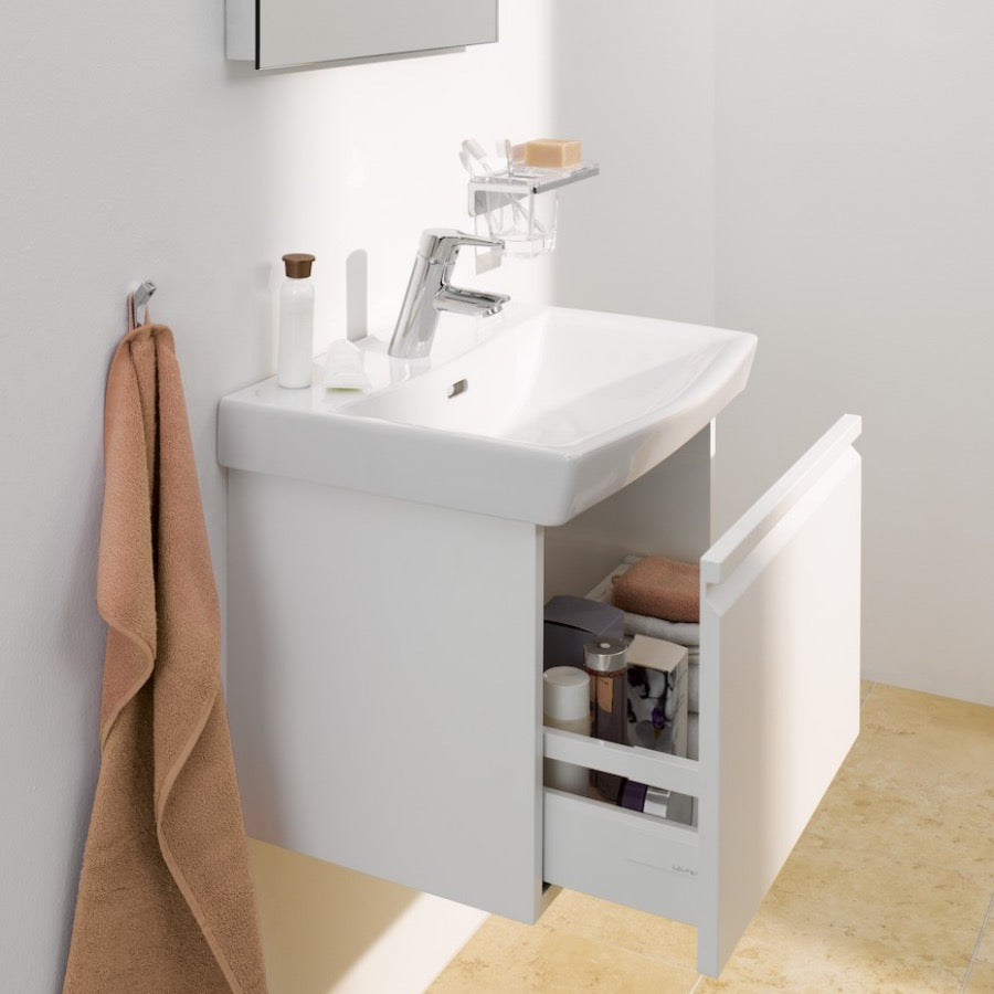 H8109550001041 Laufen Pro Nordic 56 x 42 cm pravokotni vgradni keramični umivalnik z odprtino za armaturo