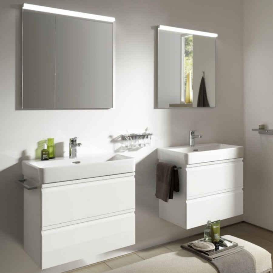 H8109630001041 Laufen Pro S 60 x 46,5 cm pravokotni stenski keramični umivalnik z odprtino za armaturo