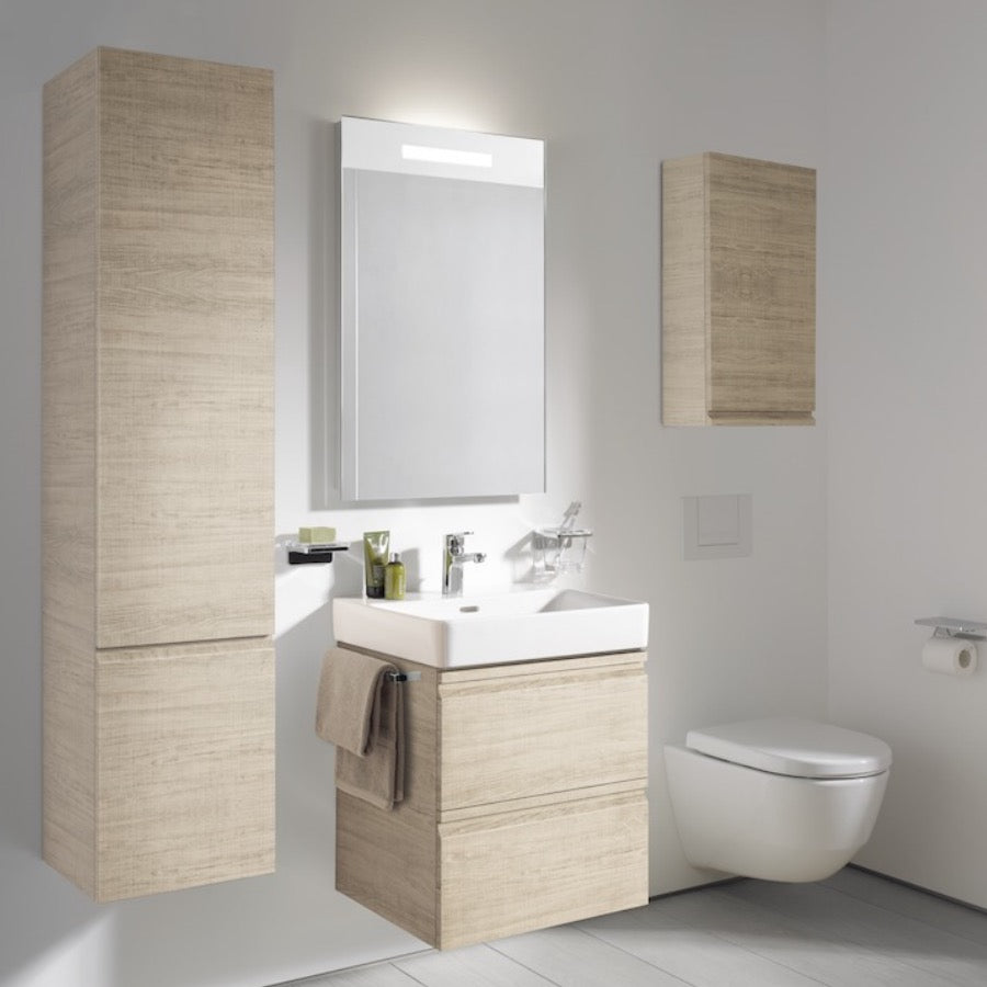 H8109630001041 Laufen Pro S 60 x 46,5 cm pravokotni stenski keramični umivalnik z odprtino za armaturo