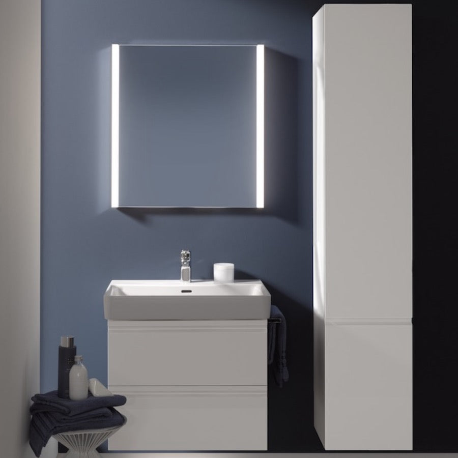 H8109670001041 Laufen Pro S 70 x 46,5 cm pravokotni stenski keramični umivalnik z odprtino za armaturo