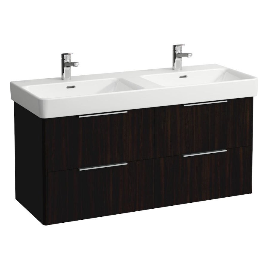 H8149660001041 Laufen Pro S 120 x 46 cm dvojni keramični umivalnik z 2 odprtinama