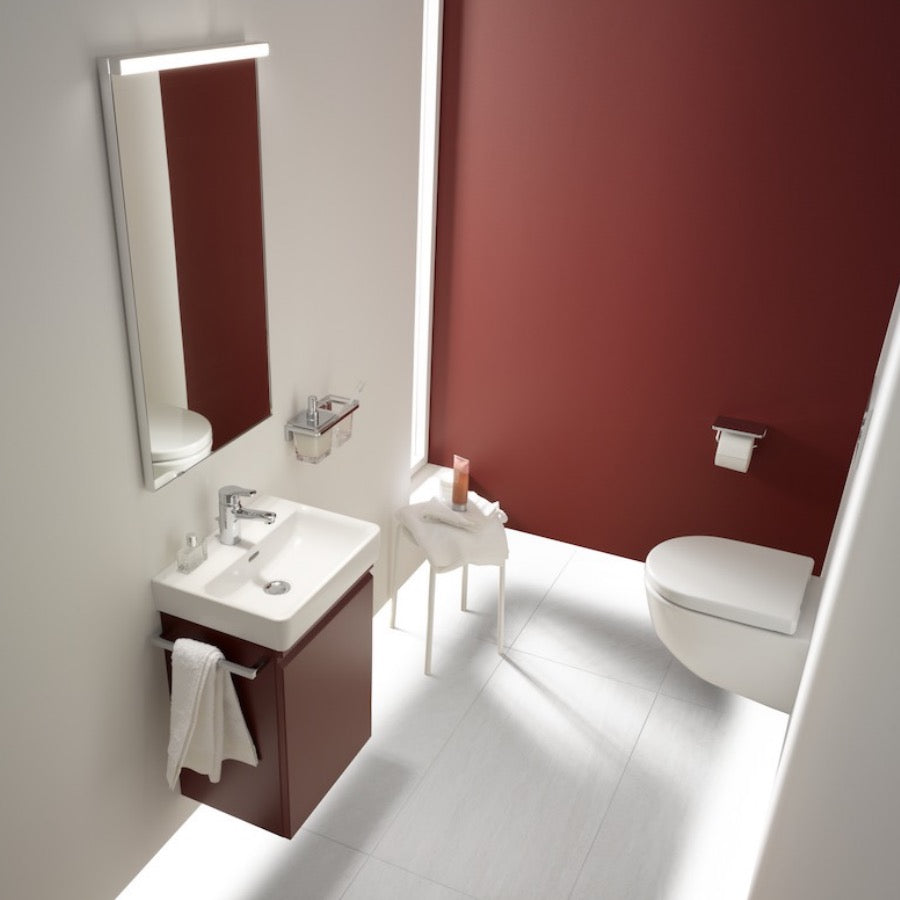 H8159610001041 Laufen Pro S 45 x 34 cm pravokotni stenski keramični umivalnik z odprtino za armaturo
