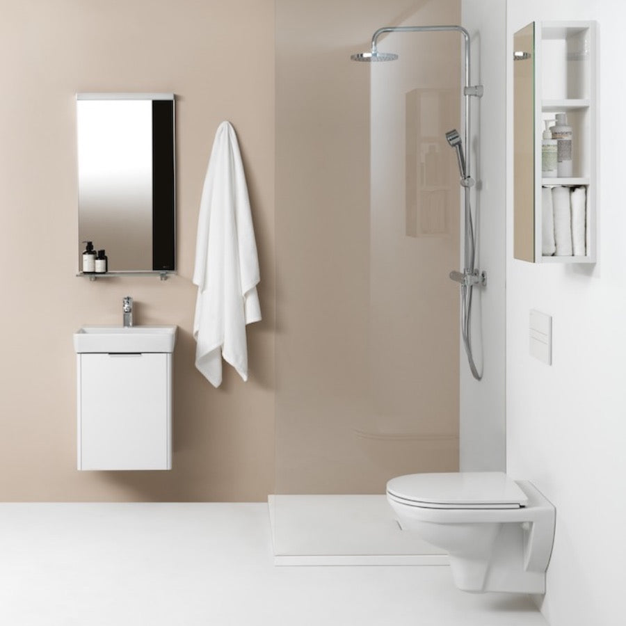 H8159610001041 Laufen Pro S 45 x 34 cm pravokotni stenski keramični umivalnik z odprtino za armaturo
