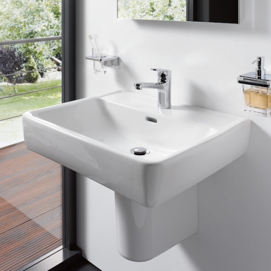H8189510001041 Laufen Pro 55 x 48 cm pravokotni stenski keramični umivalnik z odprtino za armaturo