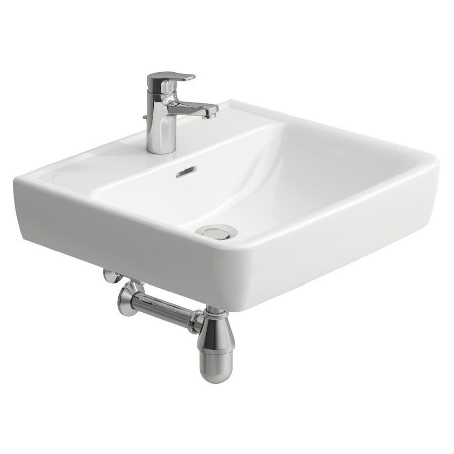 H8189520001041 Laufen Pro 60 x 48 cm pravokotni stenski keramični umivalnik z odprtino za armaturo